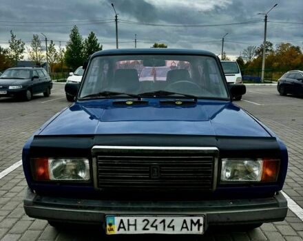 Синий ВАЗ 2107, объемом двигателя 0 л и пробегом 100 тыс. км за 799 $, фото 2 на Automoto.ua