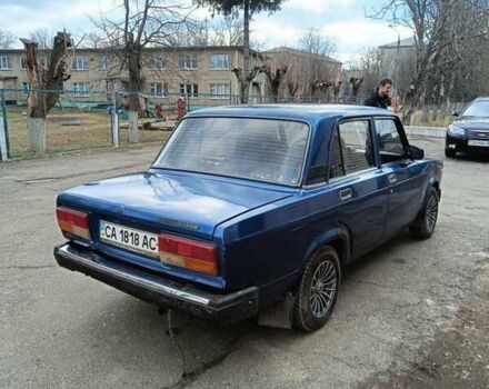 Синий ВАЗ 2107, объемом двигателя 0 л и пробегом 200 тыс. км за 834 $, фото 1 на Automoto.ua