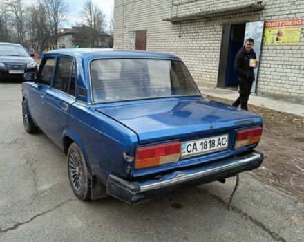 Синий ВАЗ 2107, объемом двигателя 0 л и пробегом 200 тыс. км за 834 $, фото 3 на Automoto.ua