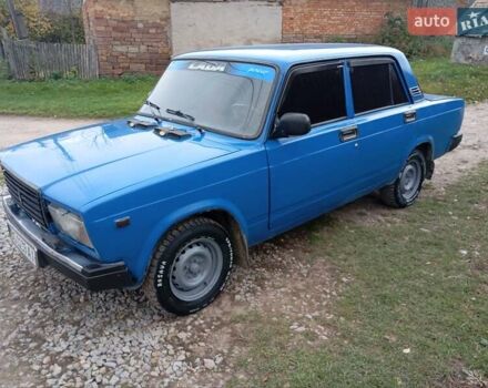 Синий ВАЗ 2107, объемом двигателя 1.5 л и пробегом 99 тыс. км за 1183 $, фото 1 на Automoto.ua