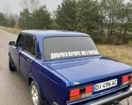 Синий ВАЗ 2107, объемом двигателя 1.5 л и пробегом 204 тыс. км за 1700 $, фото 4 на Automoto.ua