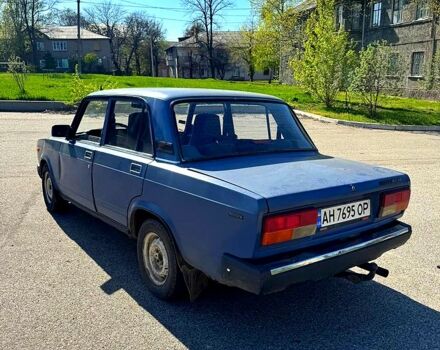 Синий ВАЗ 2107, объемом двигателя 1.5 л и пробегом 0 тыс. км за 1030 $, фото 3 на Automoto.ua