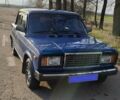 Синий ВАЗ 2107, объемом двигателя 1.5 л и пробегом 126 тыс. км за 1800 $, фото 1 на Automoto.ua
