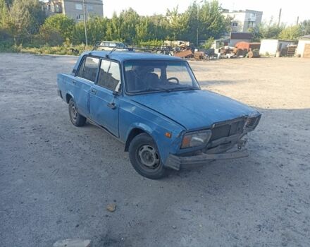 Синий ВАЗ 2107, объемом двигателя 1.5 л и пробегом 300 тыс. км за 9000 $, фото 1 на Automoto.ua