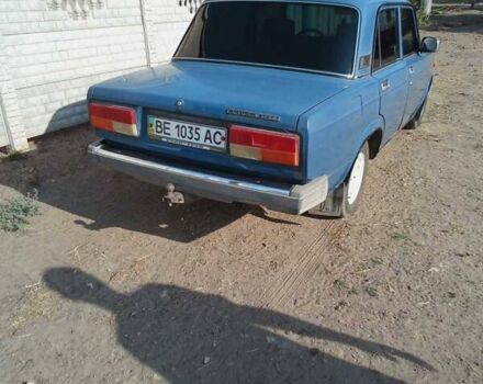 ВАЗ 2107 2005 в Снигиревке на Automoto.ua Синий ВАЗ 2107, объемом двигателя 1.5 л и пробегом 60 тыс. км за 1300 $, фото 2 на Automoto.ua