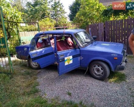 ВАЗ 2107 2005 в Ирпене на Automoto.ua Синий ВАЗ 2107, объемом двигателя 1.5 л и пробегом 120 тыс. км за 800 $, фото 1 на Automoto.ua