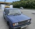 Синий ВАЗ 2107, объемом двигателя 1.5 л и пробегом 200 тыс. км за 1400 $, фото 1 на Automoto.ua