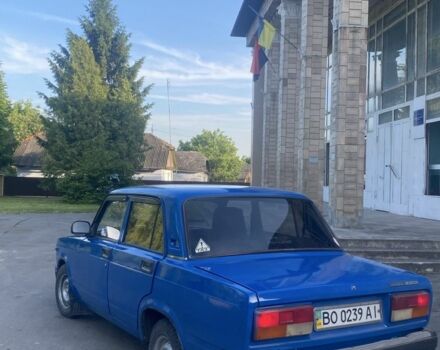 Синий ВАЗ 2107, объемом двигателя 1.5 л и пробегом 99 тыс. км за 1250 $, фото 2 на Automoto.ua