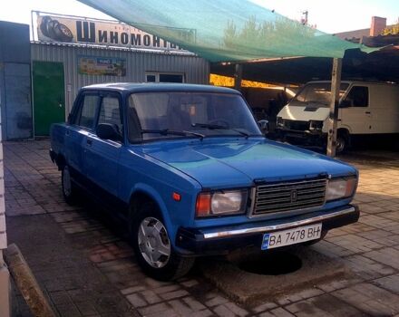 Синий ВАЗ 2107, объемом двигателя 1.5 л и пробегом 0 тыс. км за 650 $, фото 1 на Automoto.ua