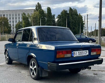 ВАЗ 2107 2005 у Кременчуге на Automoto.ua Синій ВАЗ 2107, об'ємом двигуна 1.45 л та пробігом 53 тис. км за 2000 $, фото 4 на Automoto.ua