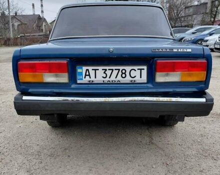 Синий ВАЗ 2107, объемом двигателя 1.45 л и пробегом 921 тыс. км за 1000 $, фото 12 на Automoto.ua