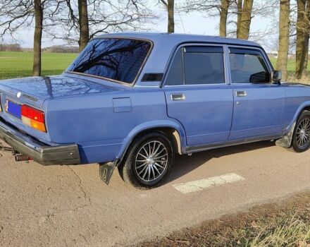 Синий ВАЗ 2107, объемом двигателя 1.5 л и пробегом 126 тыс. км за 1900 $, фото 1 на Automoto.ua