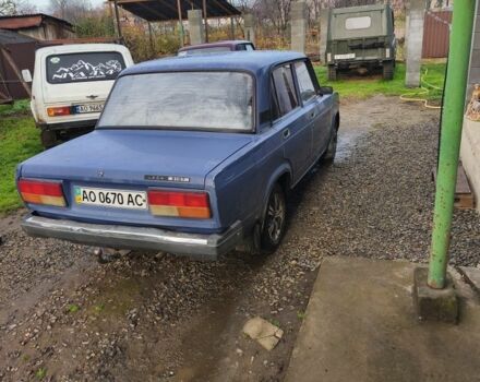 Синий ВАЗ 2107, объемом двигателя 0 л и пробегом 37 тыс. км за 900 $, фото 3 на Automoto.ua