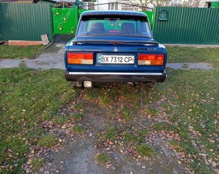 Синий ВАЗ 2107, объемом двигателя 1.45 л и пробегом 146 тыс. км за 1400 $, фото 4 на Automoto.ua
