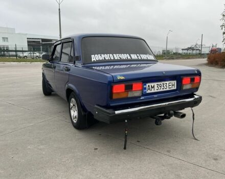 Синий ВАЗ 2107, объемом двигателя 1.5 л и пробегом 204 тыс. км за 1750 $, фото 2 на Automoto.ua