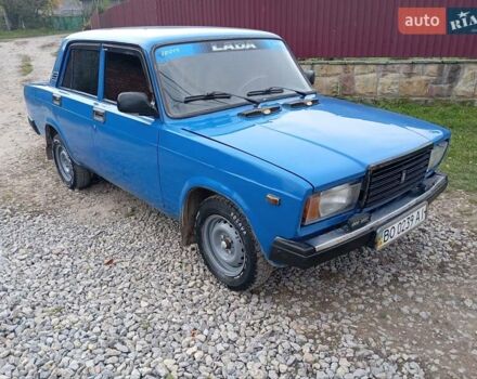 Синий ВАЗ 2107, объемом двигателя 1.5 л и пробегом 99 тыс. км за 1250 $, фото 4 на Automoto.ua