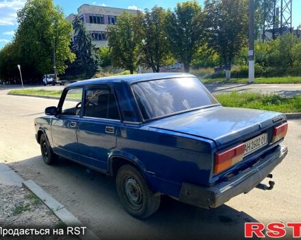 Синий ВАЗ 2107, объемом двигателя 1.5 л и пробегом 120 тыс. км за 610 $, фото 2 на Automoto.ua