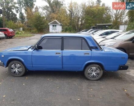 Синий ВАЗ 2107, объемом двигателя 1.45 л и пробегом 93 тыс. км за 1800 $, фото 3 на Automoto.ua