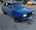 Синий ВАЗ 2107, объемом двигателя 1.45 л и пробегом 200 тыс. км за 600 $, фото 1 на Automoto.ua