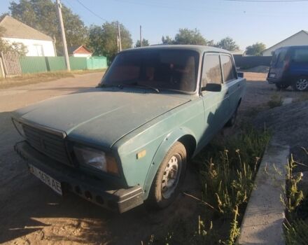 Синий ВАЗ 2107, объемом двигателя 1.7 л и пробегом 20 тыс. км за 900 $, фото 1 на Automoto.ua