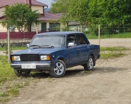 Синій ВАЗ 2107, об'ємом двигуна 1 л та пробігом 100 тис. км за 500 $, фото 5 на Automoto.ua