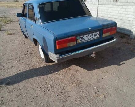 ВАЗ 2107 2005 в Снигиревке на Automoto.ua Синий ВАЗ 2107, объемом двигателя 1.5 л и пробегом 60 тыс. км за 1300 $, фото 5 на Automoto.ua