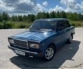 Синий ВАЗ 2107, объемом двигателя 1.5 л и пробегом 70 тыс. км за 1700 $, фото 1 на Automoto.ua