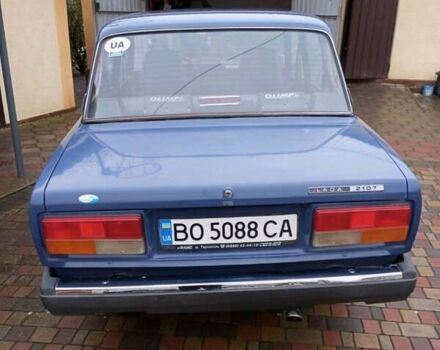 Синий ВАЗ 2107, объемом двигателя 1.5 л и пробегом 53 тыс. км за 2300 $, фото 4 на Automoto.ua