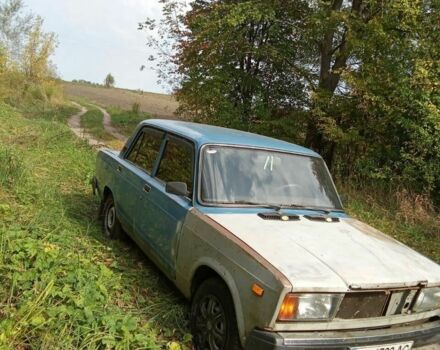 Синий ВАЗ 2107, объемом двигателя 1.5 л и пробегом 700 тыс. км за 364 $, фото 2 на Automoto.ua