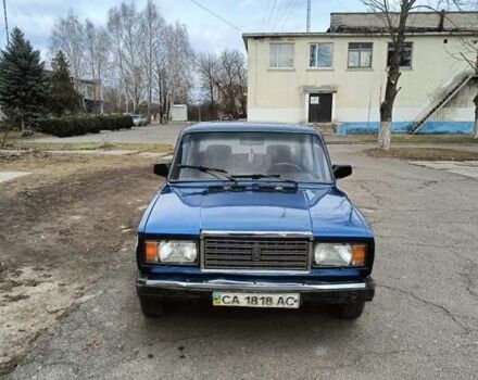 Синий ВАЗ 2107, объемом двигателя 0 л и пробегом 200 тыс. км за 834 $, фото 3 на Automoto.ua