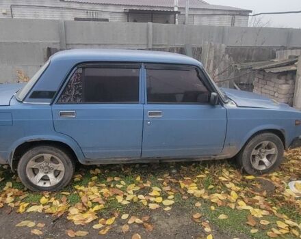 Синий ВАЗ 2107, объемом двигателя 0 л и пробегом 350 тыс. км за 700 $, фото 1 на Automoto.ua