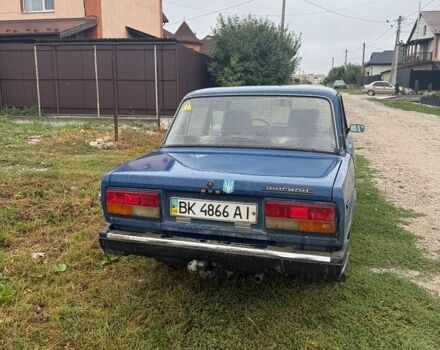 Синий ВАЗ 2107, объемом двигателя 1.5 л и пробегом 100 тыс. км за 300 $, фото 5 на Automoto.ua