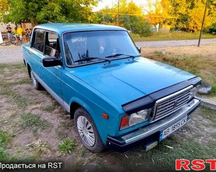 Синий ВАЗ 2107, объемом двигателя 1.5 л и пробегом 98 тыс. км за 1350 $, фото 1 на Automoto.ua