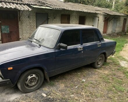 Синій ВАЗ 2107, об'ємом двигуна 1.5 л та пробігом 117 тис. км за 1150 $, фото 2 на Automoto.ua