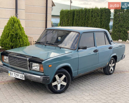 Синий ВАЗ 2107, объемом двигателя 1.6 л и пробегом 80 тыс. км за 1050 $, фото 3 на Automoto.ua