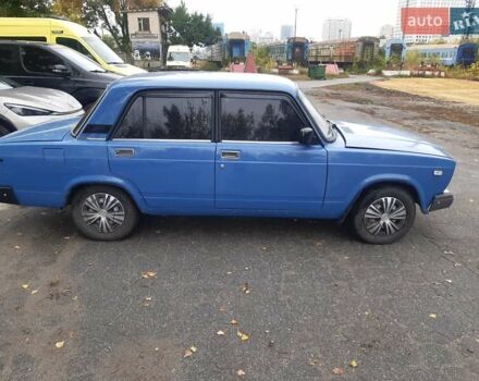 Синий ВАЗ 2107, объемом двигателя 1.45 л и пробегом 93 тыс. км за 1800 $, фото 2 на Automoto.ua