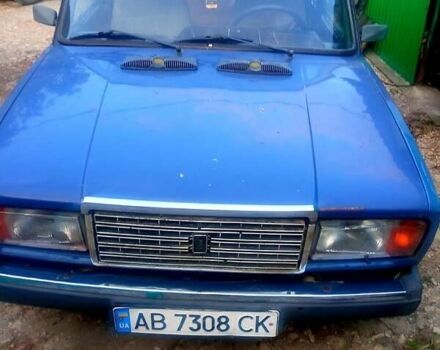 Синий ВАЗ 2107, объемом двигателя 1.5 л и пробегом 200 тыс. км за 1100 $, фото 2 на Automoto.ua