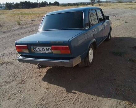 ВАЗ 2107 2005 в Снигиревке на Automoto.ua Синий ВАЗ 2107, объемом двигателя 1.5 л и пробегом 60 тыс. км за 1300 $, фото 3 на Automoto.ua