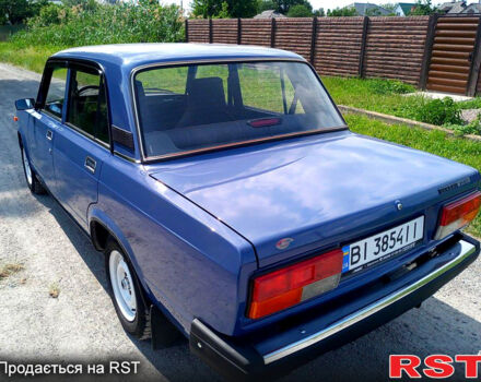 Синий ВАЗ 2107, объемом двигателя 1.5 л и пробегом 60 тыс. км за 2650 $, фото 2 на Automoto.ua