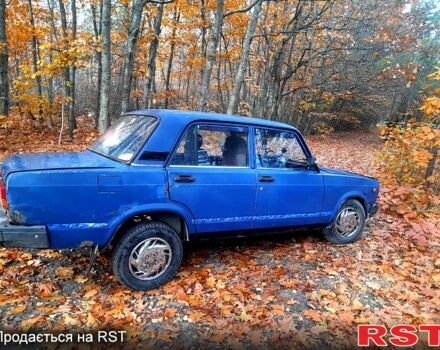 Синий ВАЗ 2107, объемом двигателя 1.6 л и пробегом 133 тыс. км за 1000 $, фото 3 на Automoto.ua