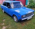 Синий ВАЗ 2107, объемом двигателя 1.5 л и пробегом 62 тыс. км за 1400 $, фото 1 на Automoto.ua