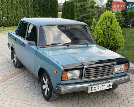 Синий ВАЗ 2107, объемом двигателя 1.6 л и пробегом 80 тыс. км за 1050 $, фото 18 на Automoto.ua