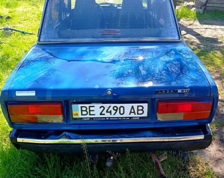 Синий ВАЗ 2107, объемом двигателя 1.3 л и пробегом 90 тыс. км за 1000 $, фото 3 на Automoto.ua