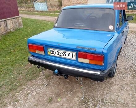Синий ВАЗ 2107, объемом двигателя 1.5 л и пробегом 99 тыс. км за 1150 $, фото 7 на Automoto.ua