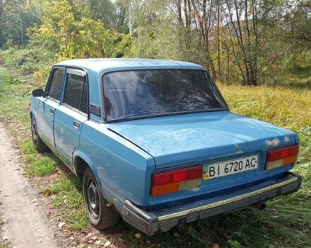Синий ВАЗ 2107, объемом двигателя 1.5 л и пробегом 700 тыс. км за 364 $, фото 3 на Automoto.ua