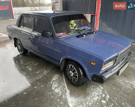 Синій ВАЗ 2107, об'ємом двигуна 1.45 л та пробігом 134 тис. км за 1650 $, фото 1 на Automoto.ua