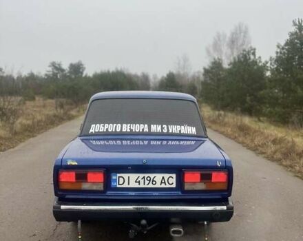 Синій ВАЗ 2107, об'ємом двигуна 1.5 л та пробігом 204 тис. км за 1700 $, фото 4 на Automoto.ua