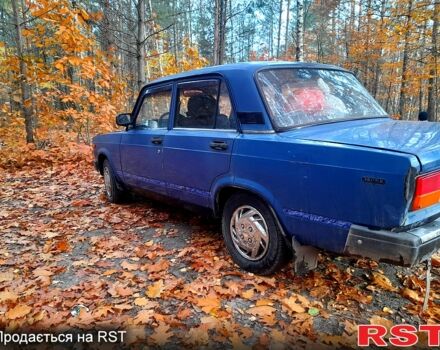 Синий ВАЗ 2107, объемом двигателя 1.6 л и пробегом 133 тыс. км за 1000 $, фото 5 на Automoto.ua