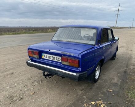 Синий ВАЗ 2107, объемом двигателя 0 л и пробегом 200 тыс. км за 643 $, фото 3 на Automoto.ua