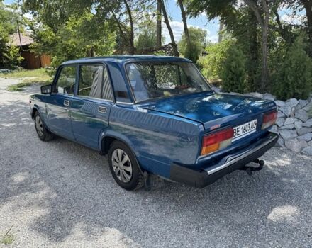 Синий ВАЗ 2107, объемом двигателя 1.5 л и пробегом 120 тыс. км за 800 $, фото 2 на Automoto.ua